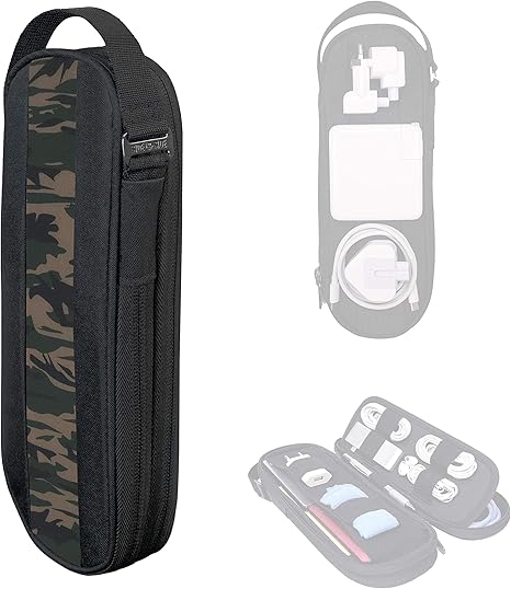 Side by Side Cable Organizer Tech Bag